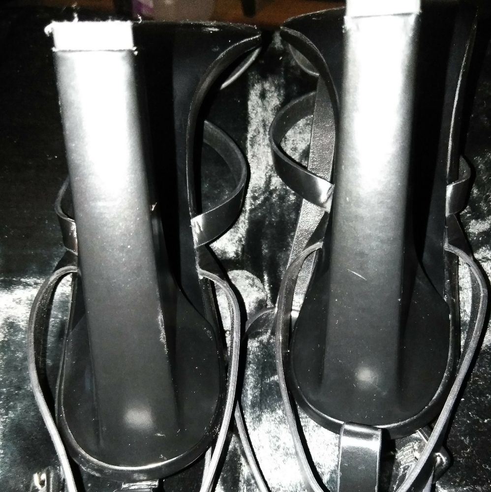 100%AUTHENTIC ALEXANDER WANG ALINE GLADIATOR HEELS - Picture 7 of 8